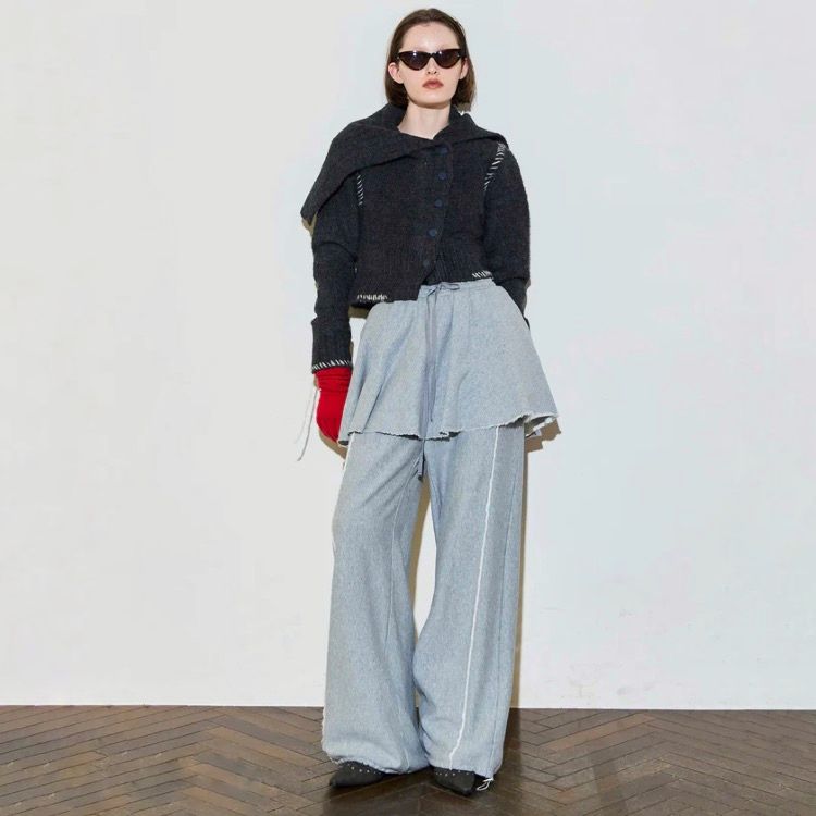 【残り一点】Asymmetry Knit Cardigan