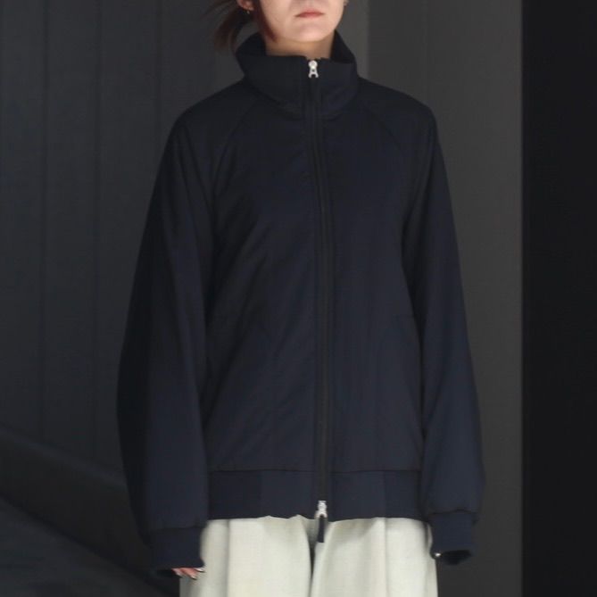 【残り一点】Mat Airly Nylon Wool Padded Stand Jacket