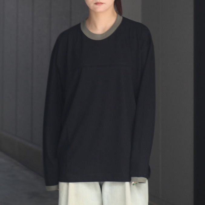 【残り一点】Eco Ringer L/S Tee
