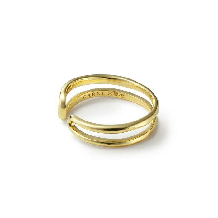 【お取り寄せ注文可能】K10 Narrow Ring_No.2(GOLD)