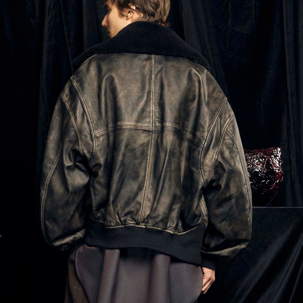 【残り一点】Sheep Leather Mouton G-1 Flight Jacket