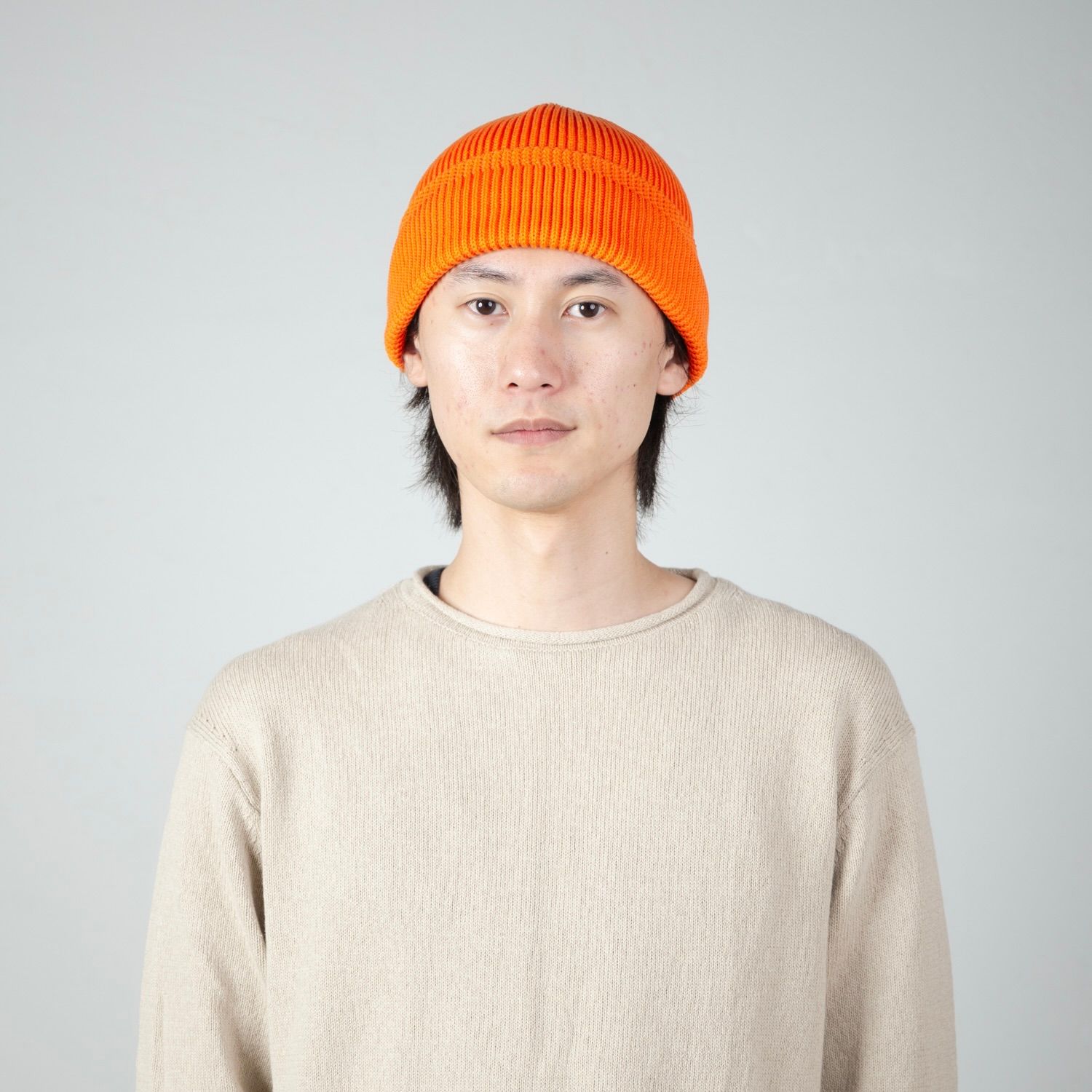 【残り一点】Cotton Acrylic Knit Beanie
