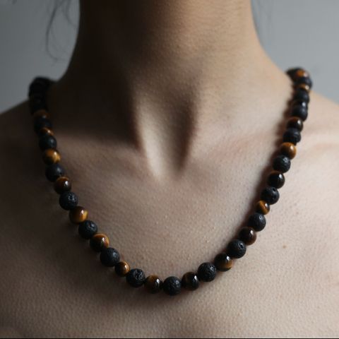 【お取り寄せ注文可能】Single Juzu Necklace Slim(BROWN)