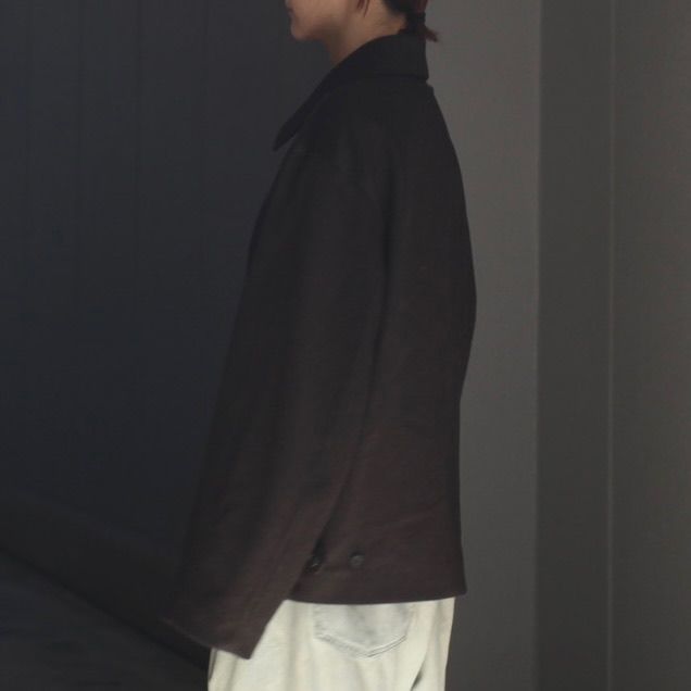 【残り一点】Pure Cashmere Zip Short Jacket