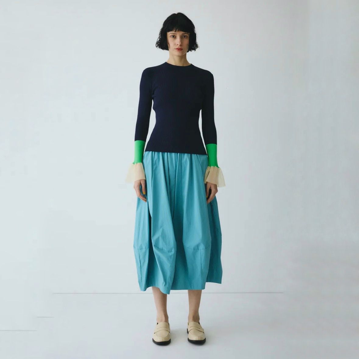 【残り一点】Flare Sleeve Knit Tops