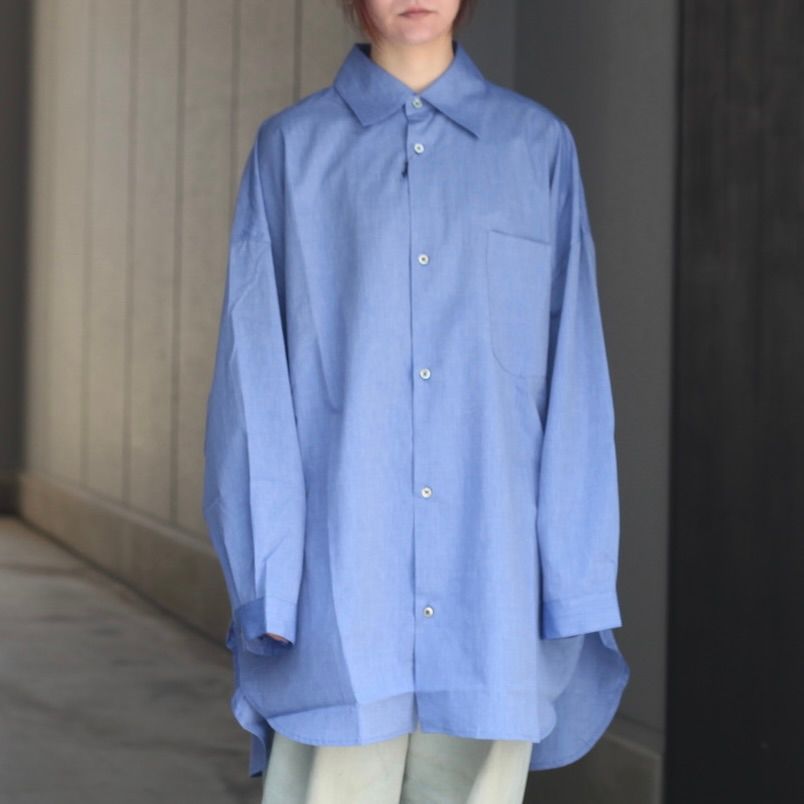 【残り一点】XXXXL レギュラーカラーL/Sシャツ