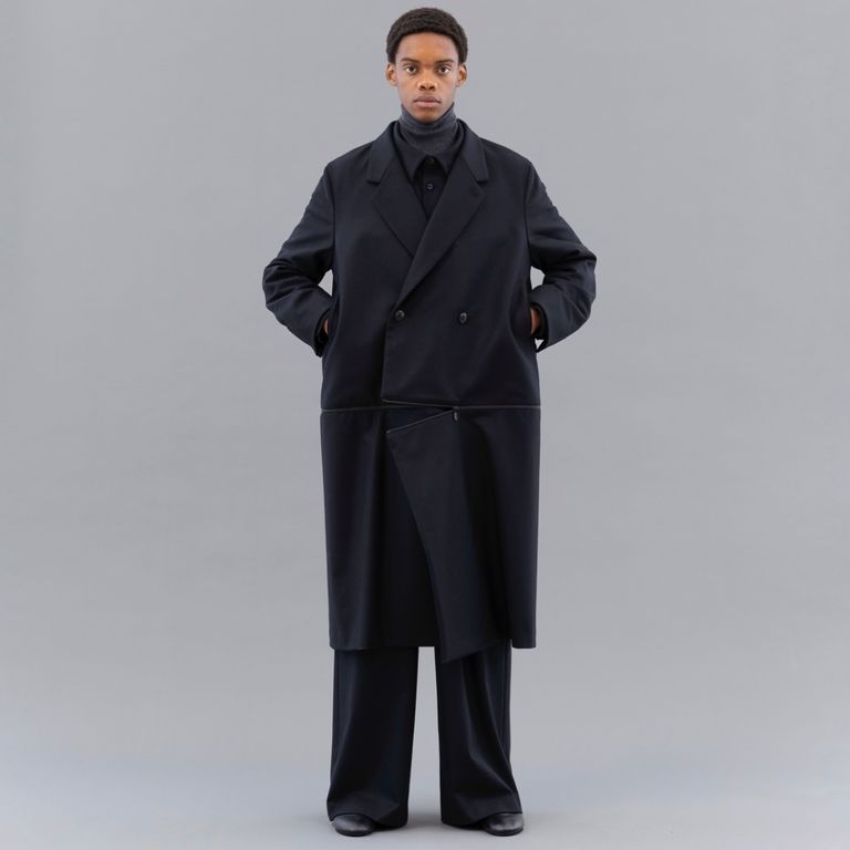 ETHOSENS - 【残り一点】Flannel 3way Coat | ACRMTSM ONLINE STORE