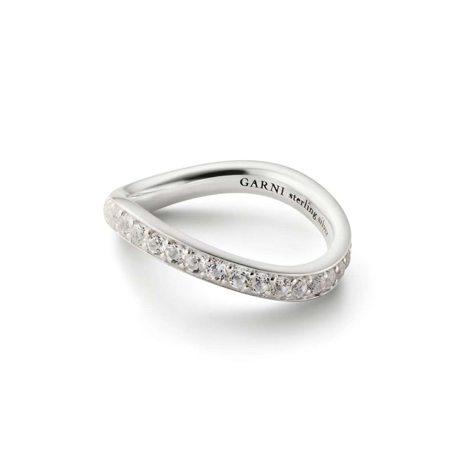 【お取り寄せ注文可能】Curved Eternity Ring