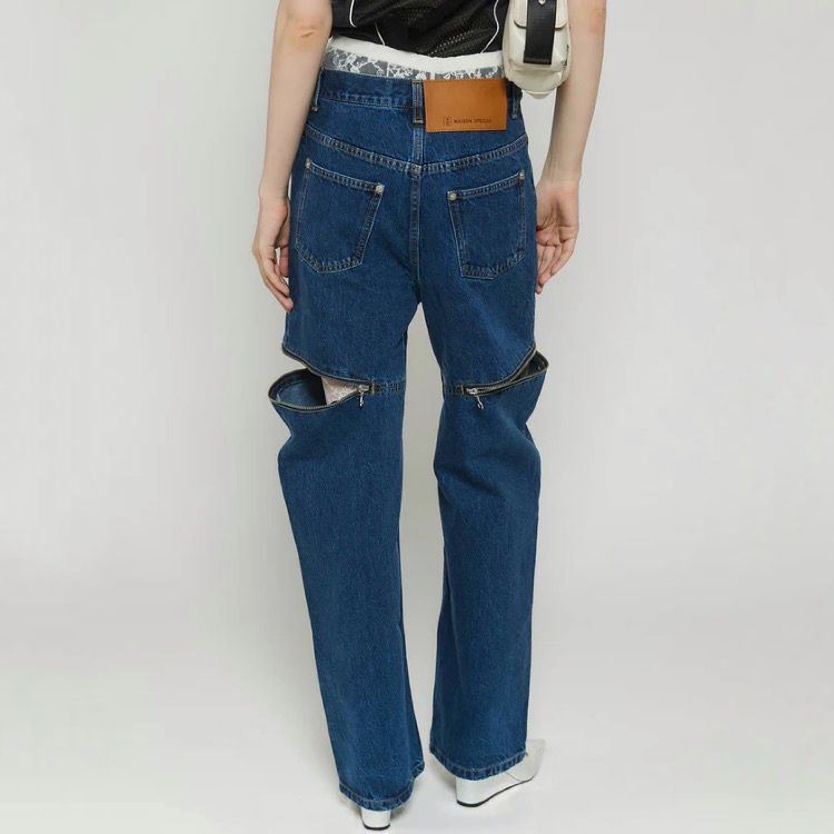 【残り一点】Side Slash Denim Pants
