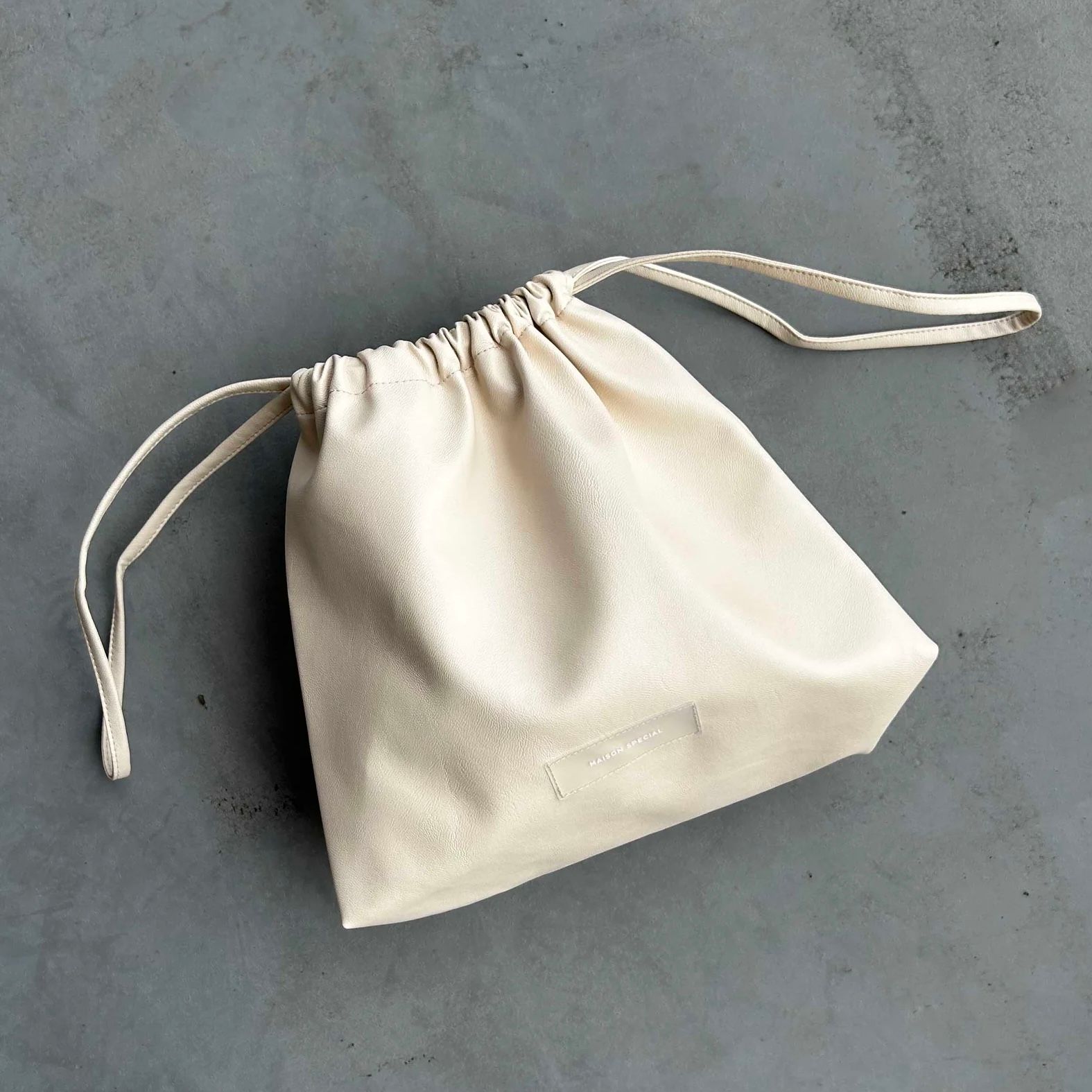 【残り一点】Vegan Leather 2way Purse Small Shoulder Bag