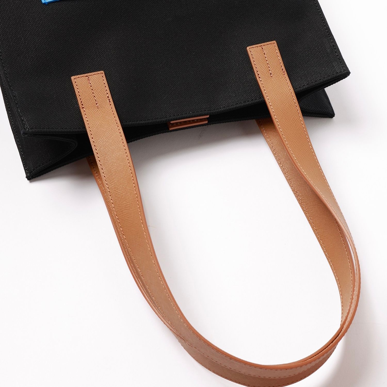 【残り一点】Leather Pocket Canvas Mini Tote