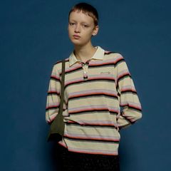【残り一点】Multi Border Polo Shirt