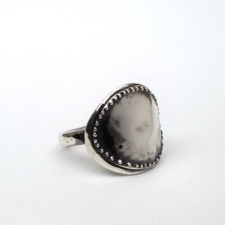 【お取り寄せ注文可能】Metalyrics Ring_L(SILVER)