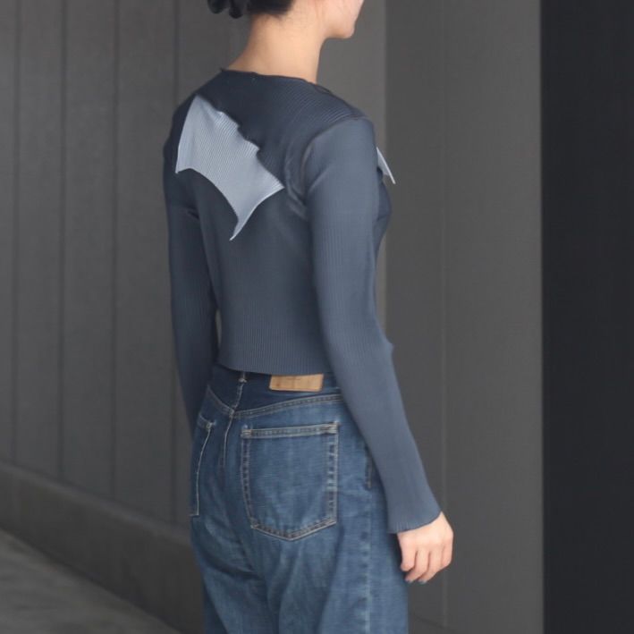 【残り一点】Todo Tiny Wave Top Long Sleeve