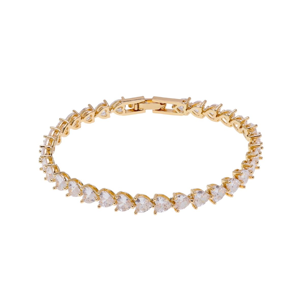 【残り一点】Micro Heart Jewel Bracelet(GOLD)