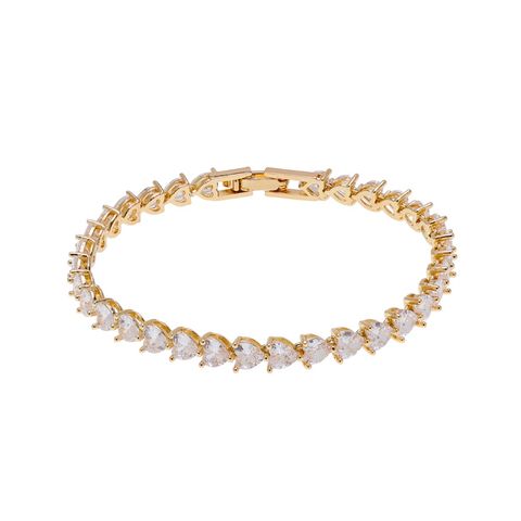 【残り一点】Micro Heart Jewel Bracelet(GOLD)