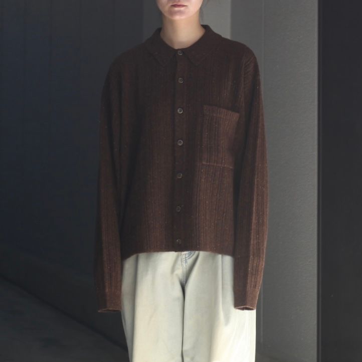 【残り一点】Nep Knit Shirt