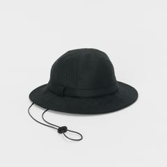 【残り一点】Linen Field Hat(BLACK)