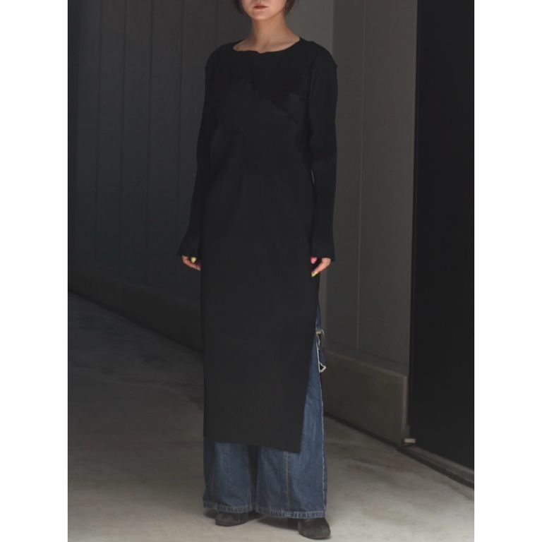 kotohayokozawa - 【残り一点】Todo Wave Long-Sleeve Dress | ACRMTSM  