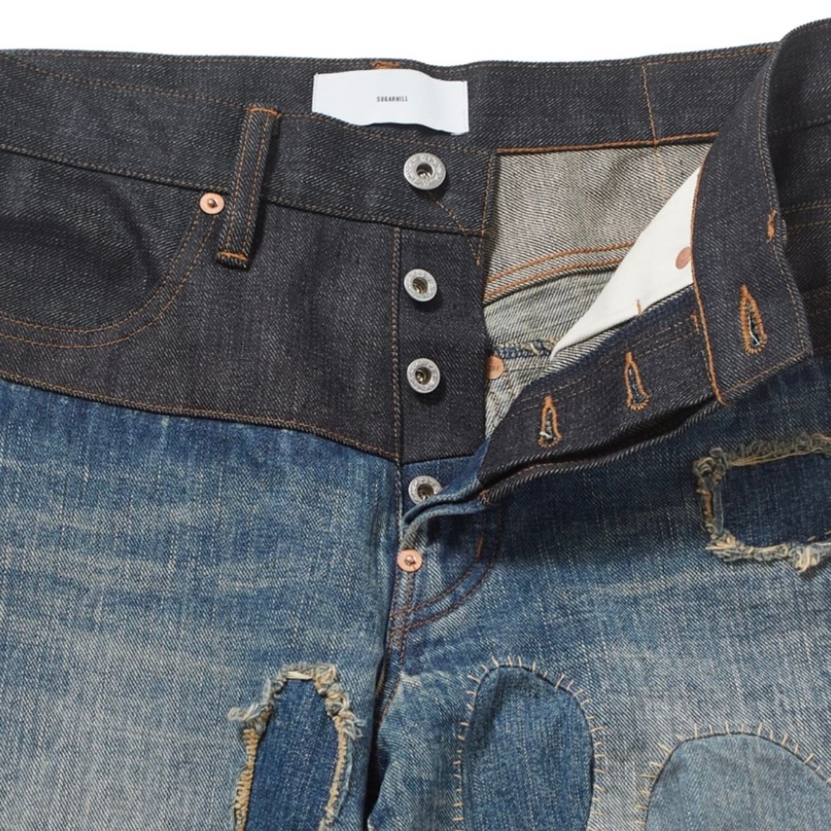 【残り一点】Stratum Denim Pants Flared Cut