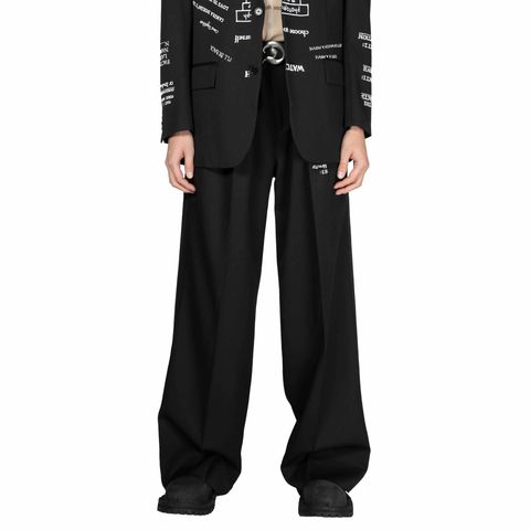 【残り一点】"TATTOO" Adjuster Wide Slacks