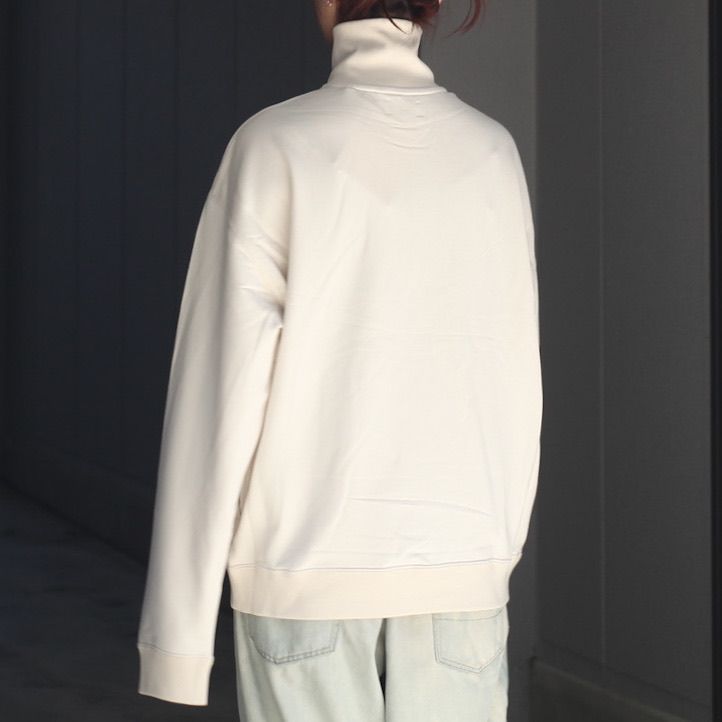 【残りわずか】28G Cupro Zip Sweat