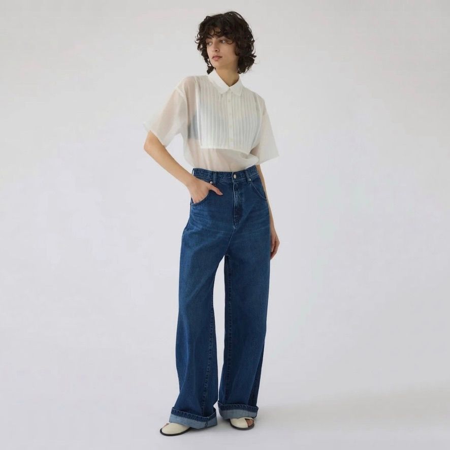 【残り一点】Pin-Tuck Square PO