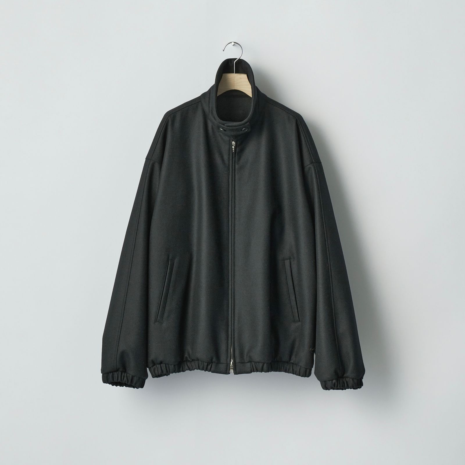 【残りわずか】Melton Oversized Zip Jacket