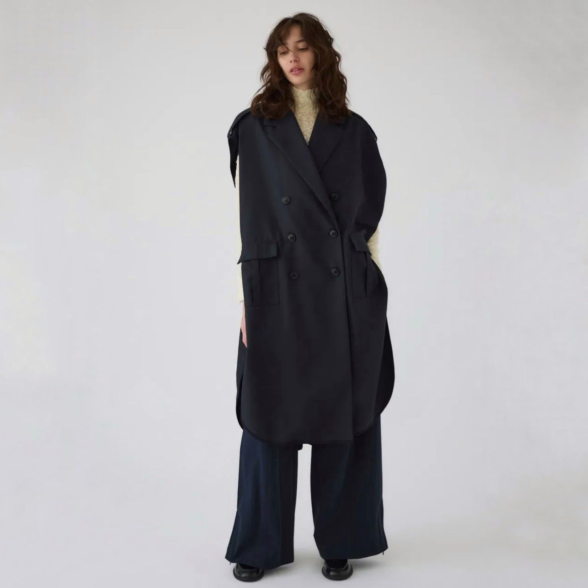【残り一点】Gabardine Cape
