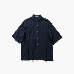 【残り一点】Cotton Silk Viera Loose Fit Half Sleeve Shirt
