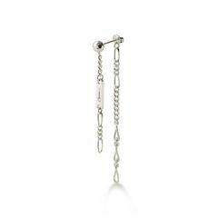 【お取り寄せ注文可能】Mix Chain Pierce_No.1(SILVER)