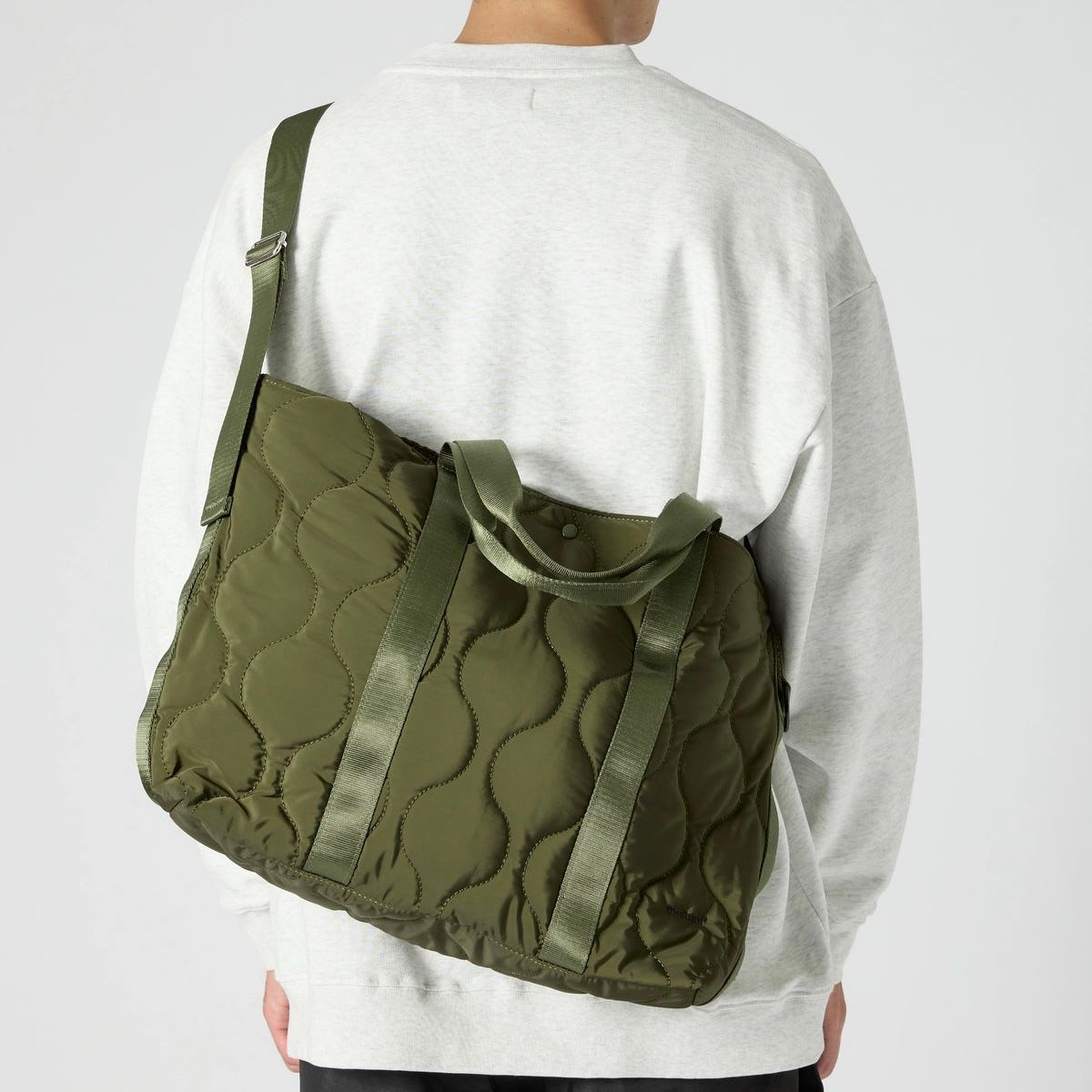 【残り一点】2way Quilting Tote Bag