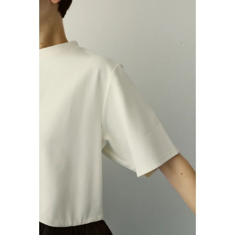 【残り一点】Frill Hem Ponte Tops