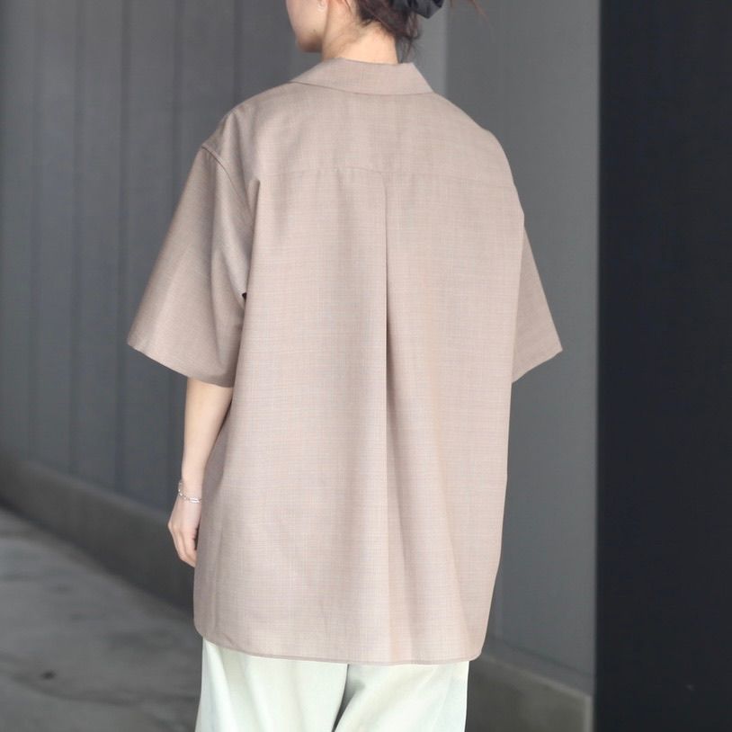 【残り一点】Open Collar Shirt_C