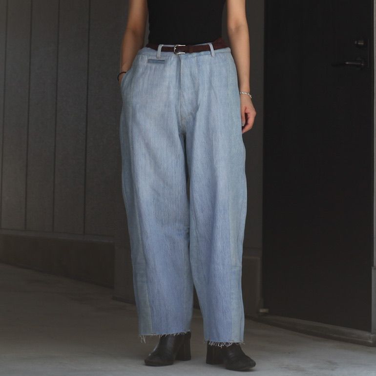 【残り一点】Reconstructed Super Baggy Slacks Denim_2(M)