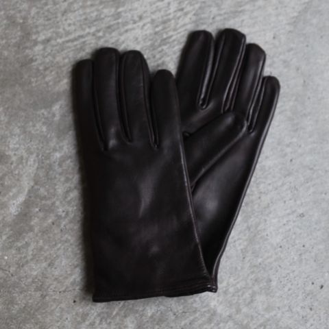 【残りわずか】Curved Gloves(DK BROWN)