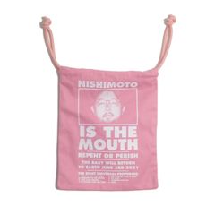 【残り一点】Big Drawstring Bag(PINK)