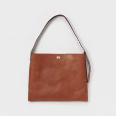 【残り一点】Twist Buckle Bag_L(DARK BROWN)