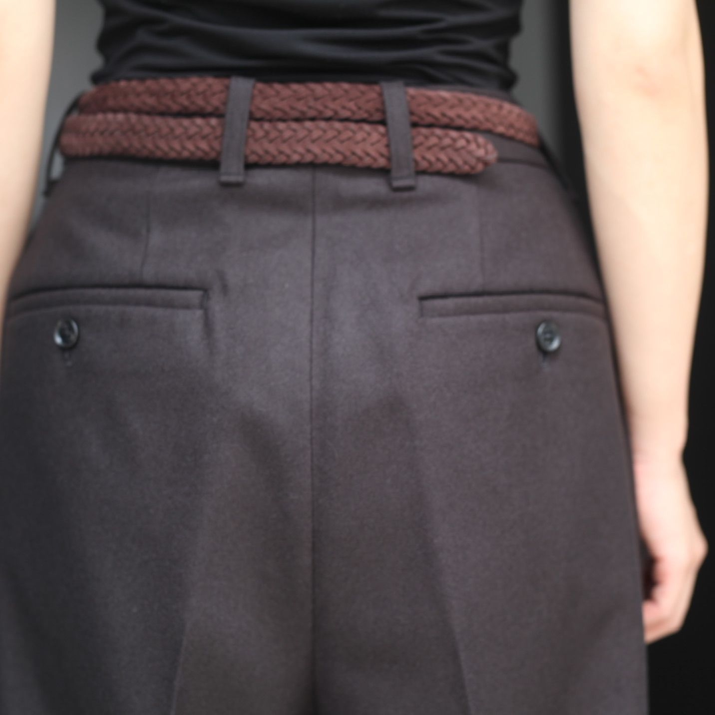 stein - 【残りわずか】EX Wide Tapered Bare Zip Trousers | ACRMTSM