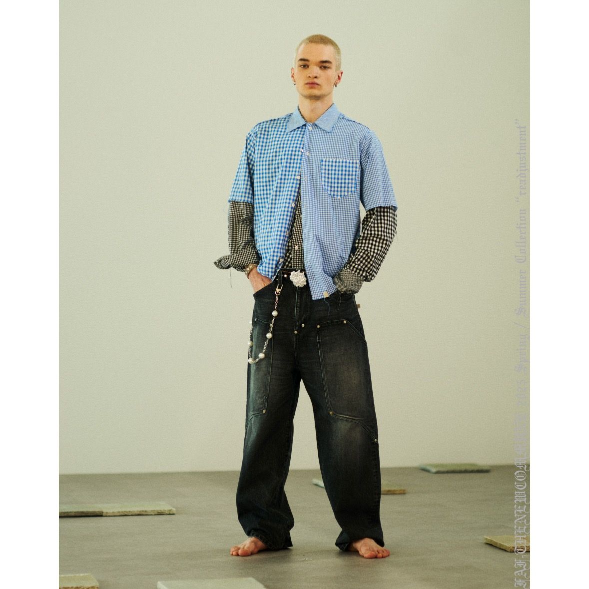 FAF - 【残り一点】Newcommune Aged Baggy Denim | ACRMTSM ONLINE STORE