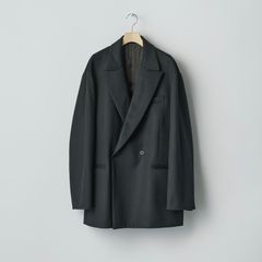 【残り一点】W/CA Beaver Back Slash Peak Lapel Jacket