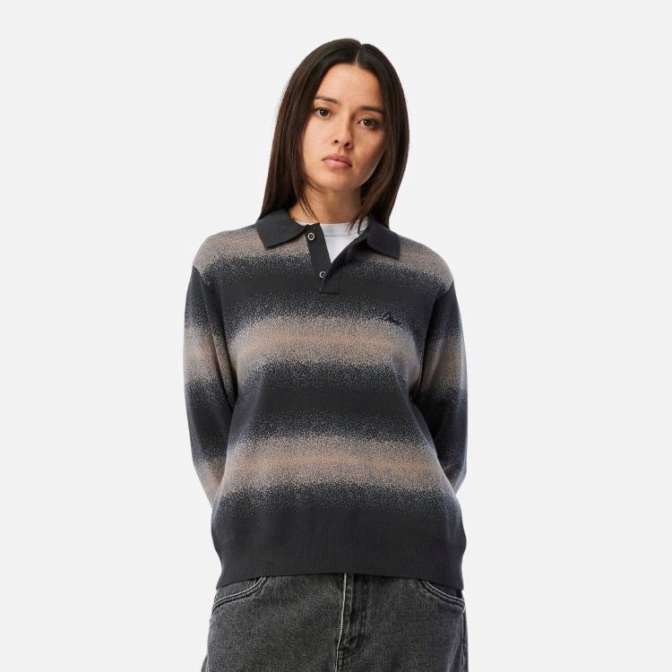 【残り一点】Striped Rugby Knit