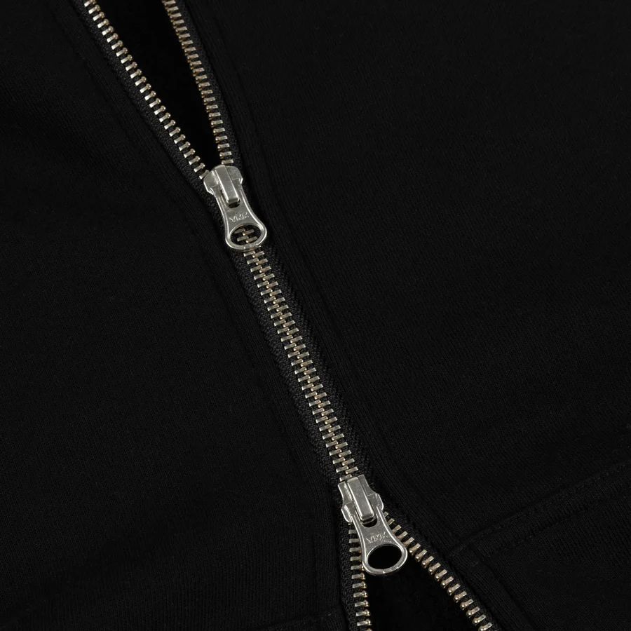 【残りわずか】Cursive Zip Hoodie