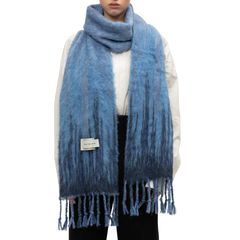 【残りわずか】Gradient Jacquard Knit Scraf