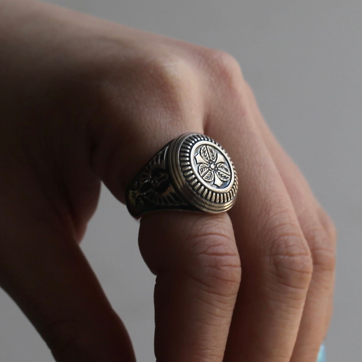 【残り一点】Timeless Kamon Signet Ring