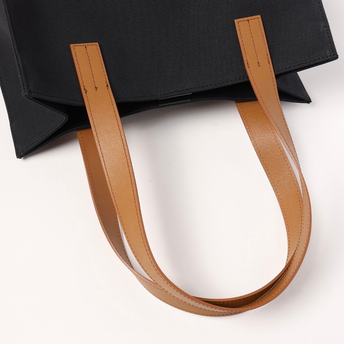 【残り一点】Leather Pocket Canvas Tote