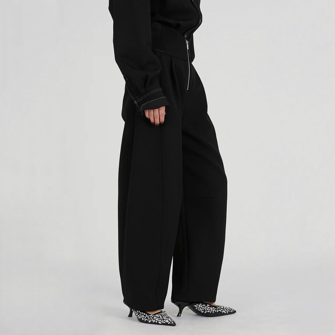 【残り一点】High-Waisted Pants