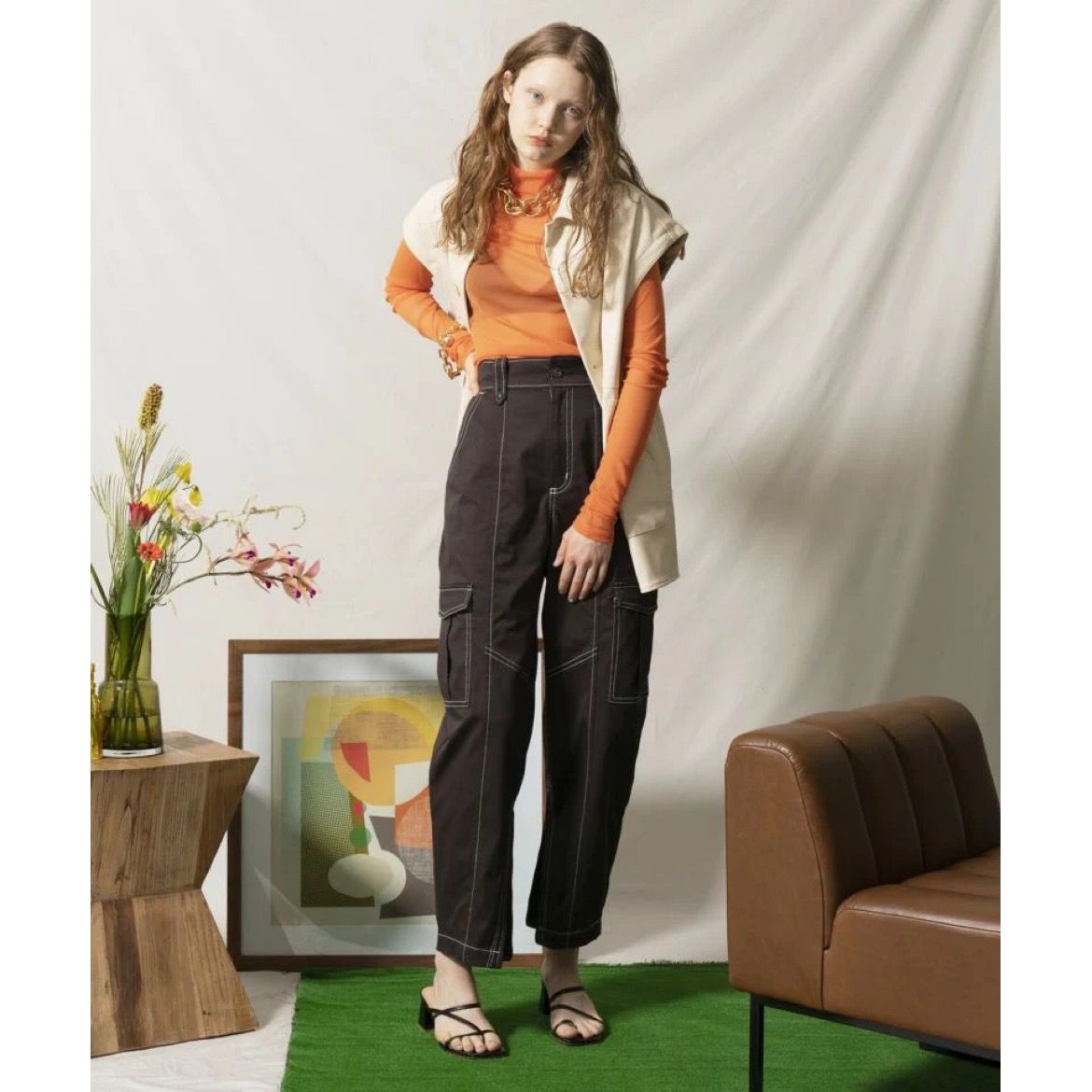 【再販売通知受付可能】Power Mesh Top