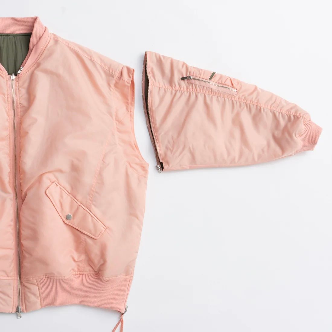【残り一点】Multiway Knit Collar MA-1