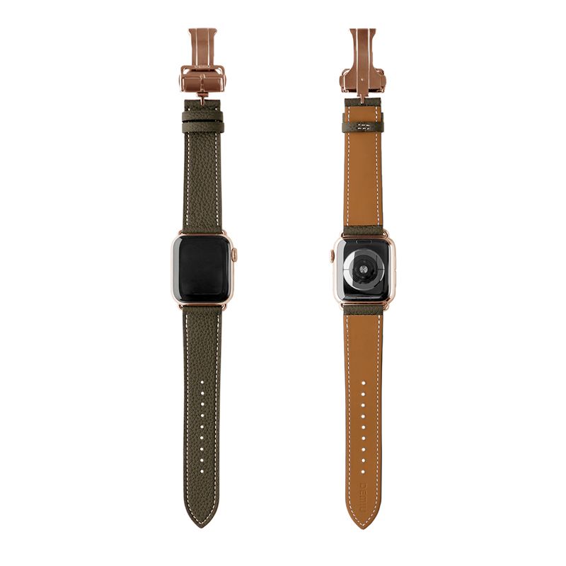 【残り一点】Apple Watch Band(ETOUPE×PINK GOLD)
